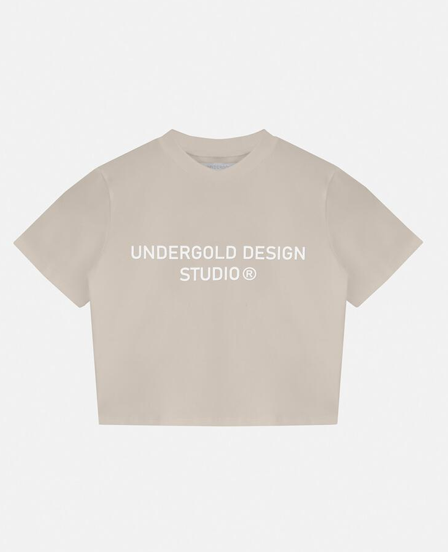 Undergold Basics Undergold Design Studio Baby Tee Light Gray